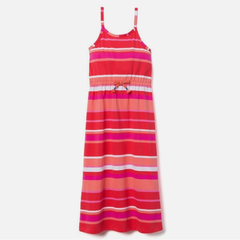 Gymboree Girls Dress Sunwashed Days Stripe Maxi Dress